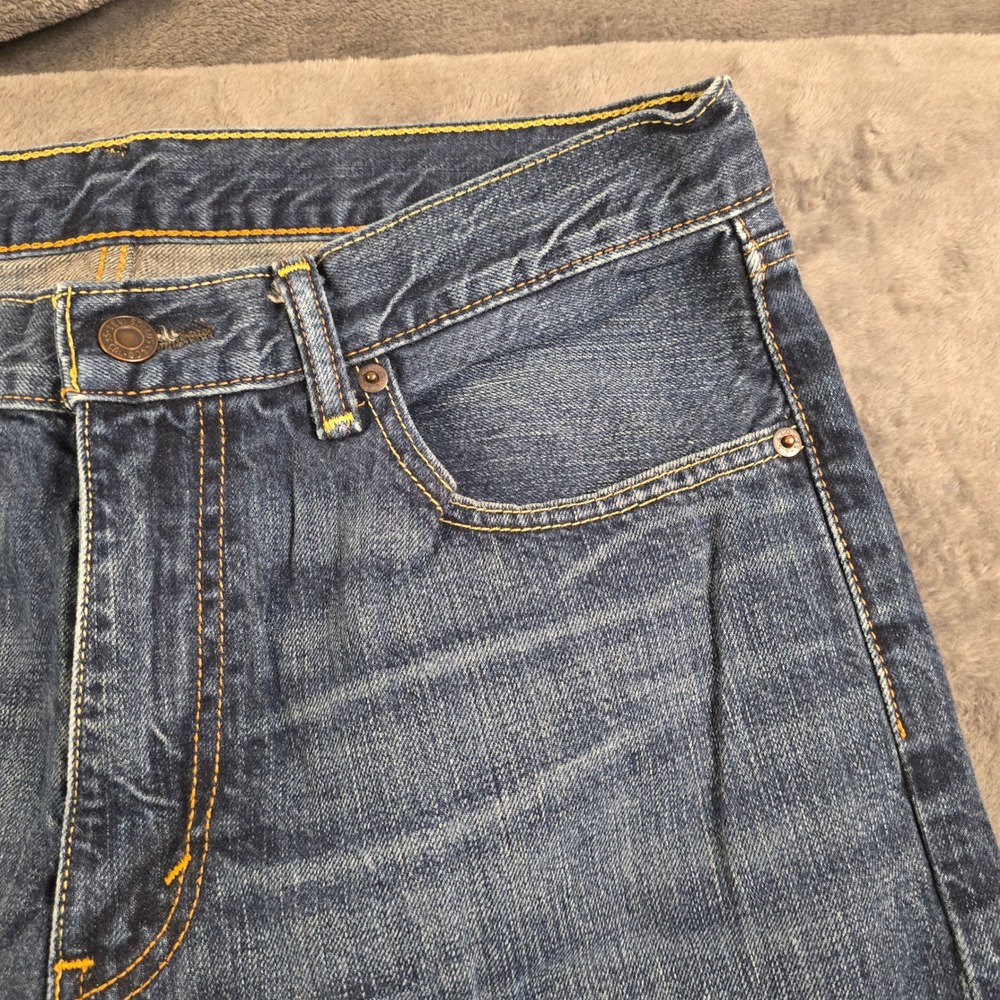 Levis 505 Jeans Men's 33x30 Blue‎ Denim Medium Wash Regular Fit Straight Leg - Picture 9 of 16
